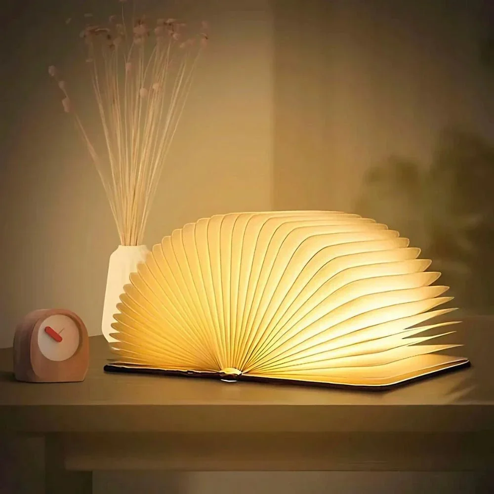 Lumibook Table Lamp | 360° Foldable Rechargeable Light - Image 2