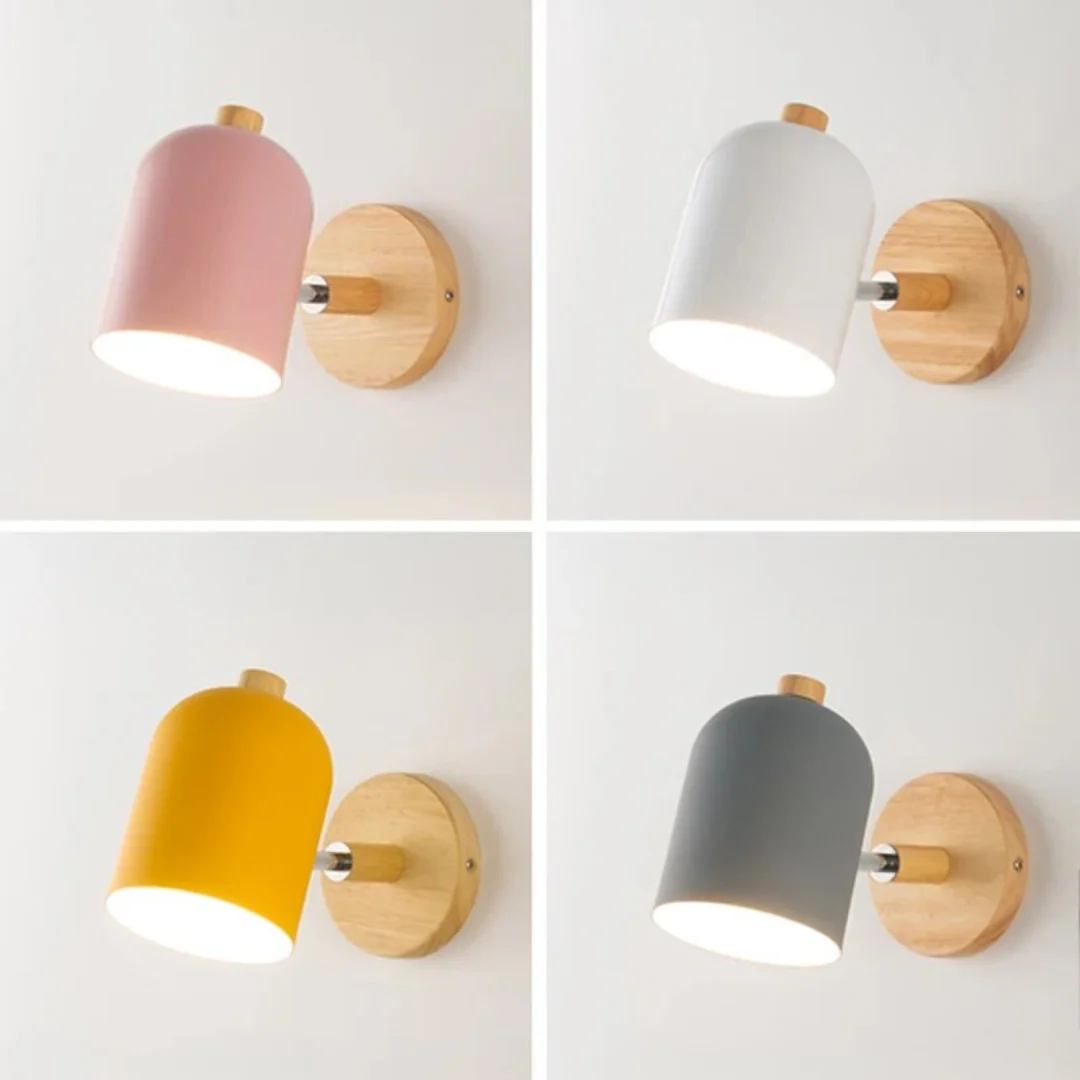 Drelis Wall Lamp | Scandinavian Wooden Minimalist Design - Image 7