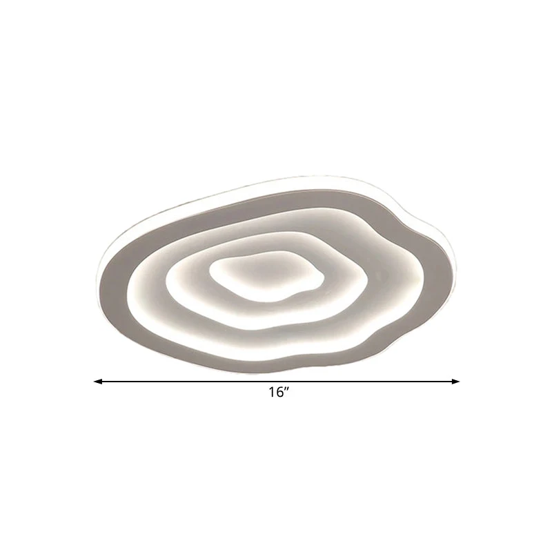 Ripple LED Ceiling Lamp | Modern Flush Mount Light - Image 4