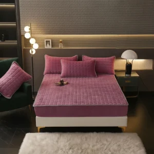 Bed Sheets Fitted Sheet Soft Breathable Mattress Cover