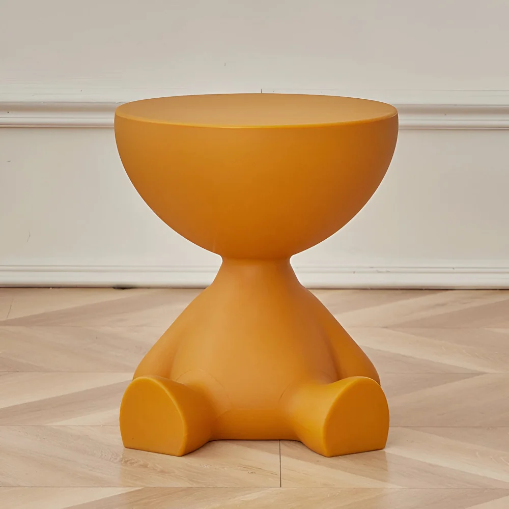 Coffee Table Round Modern Side Accent Stool Style - Image 8