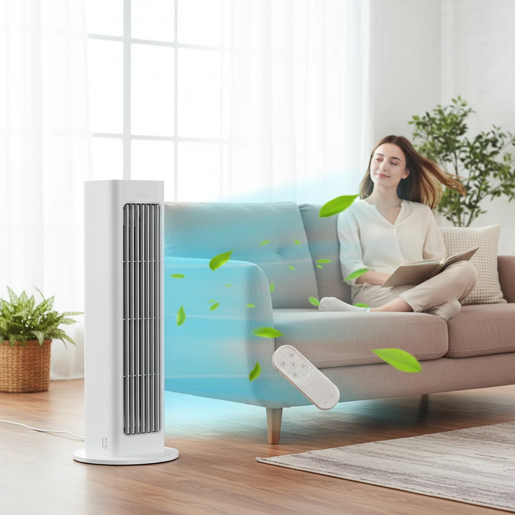 Portable Fan Tower Fan Cooling Fan Oscillating - Image 4