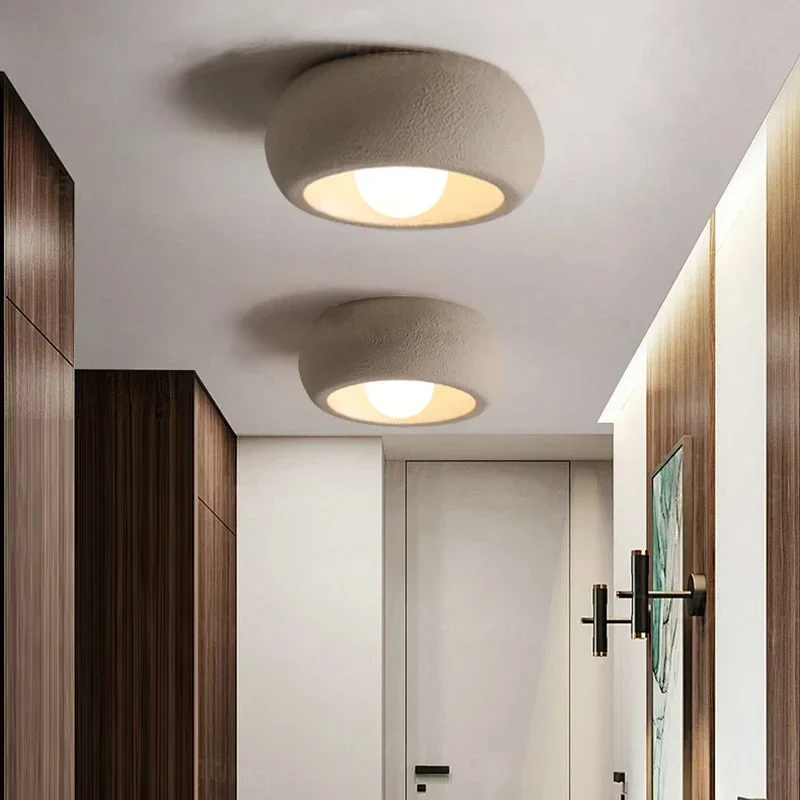 Minimalist Circular Ceiling Lamp | Modern Flush-Mount Light - Image 3