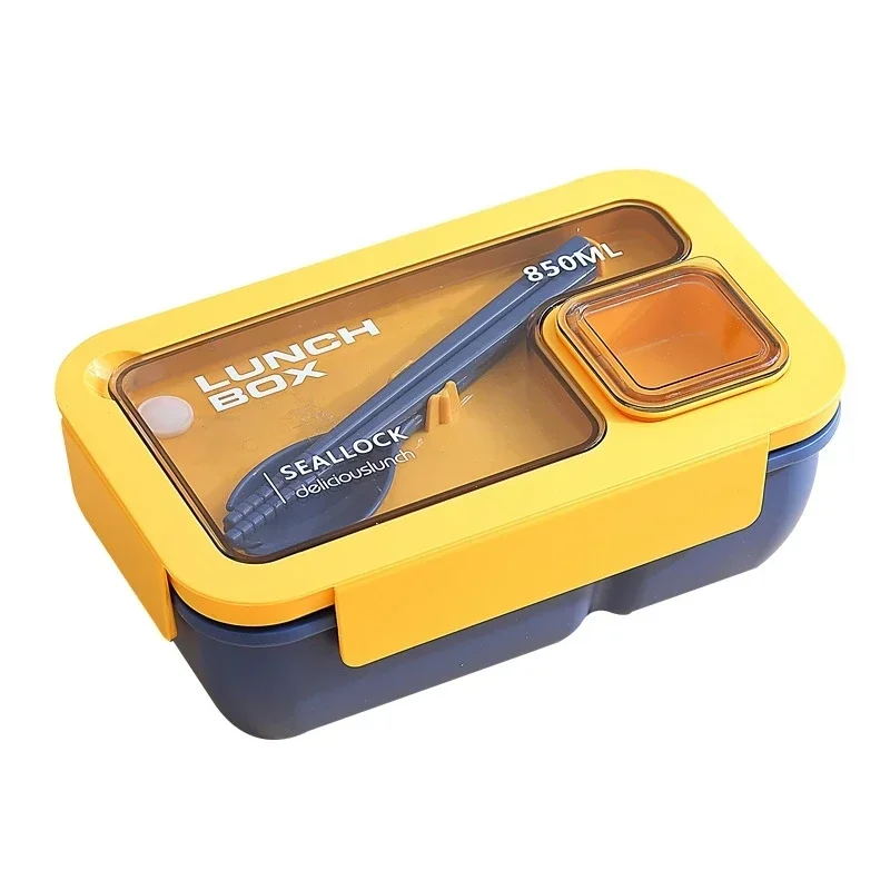 BentoGo Lunch Box | Portable Leak-Proof Bento with Cutlery – Microwave & Dishwasher Safe - Image 6