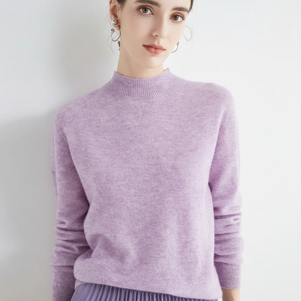 Womens Sweater Soft Lightweight Pullover Top All Season - Image 9