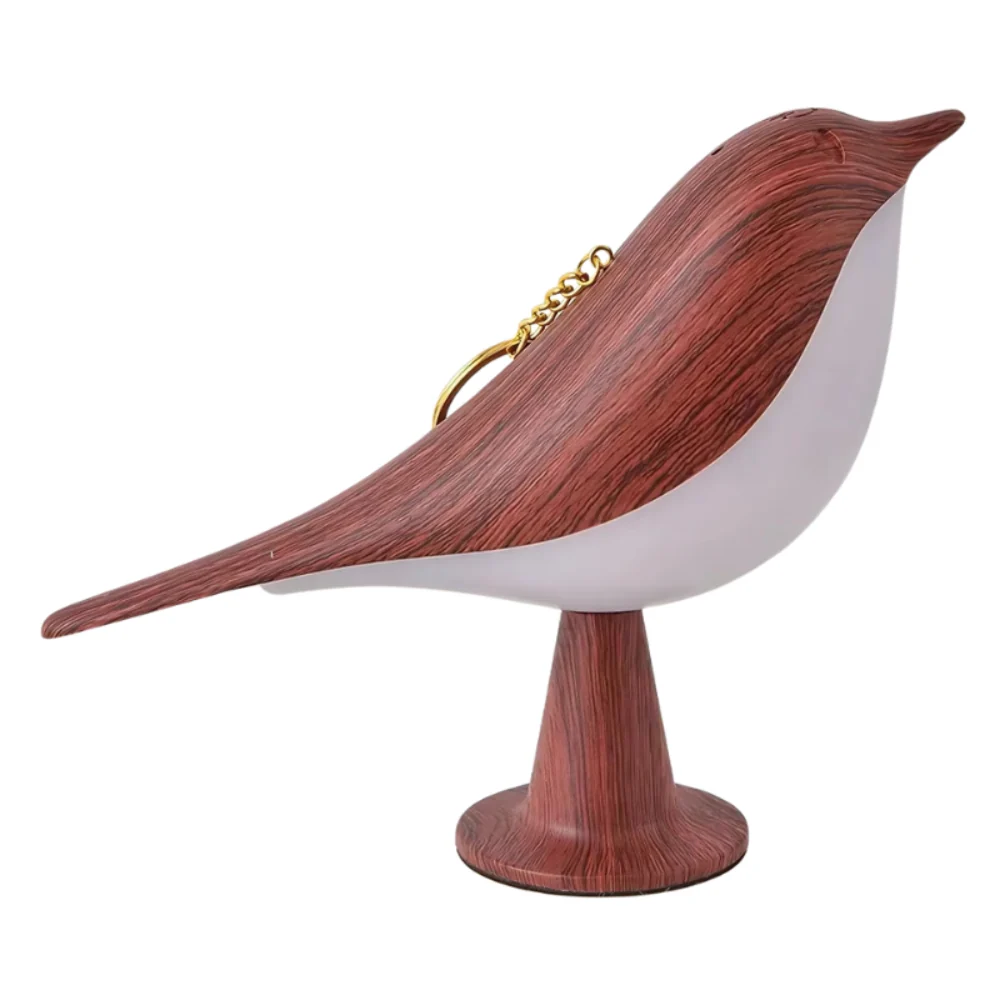 Table Lamp Bird Shape Wood Rechargeable Accent Light - Image 8
