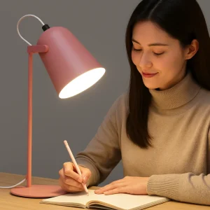 Table Lamp Rotating Metal Adjustable Desk Light