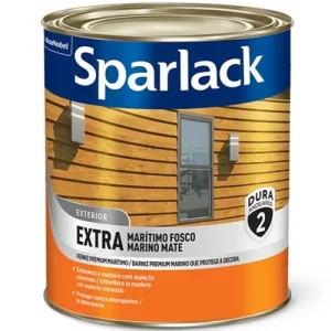 VERNIZ MARITIMO FOSCO NATURAL 900ML SPARLACK