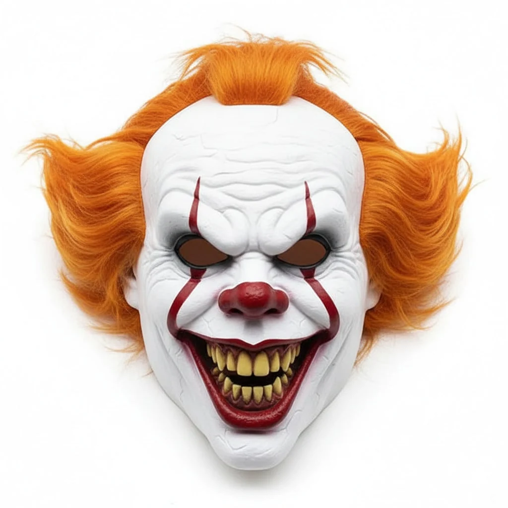 Halloween Mask Horror Clown Costume Adults - Image 9