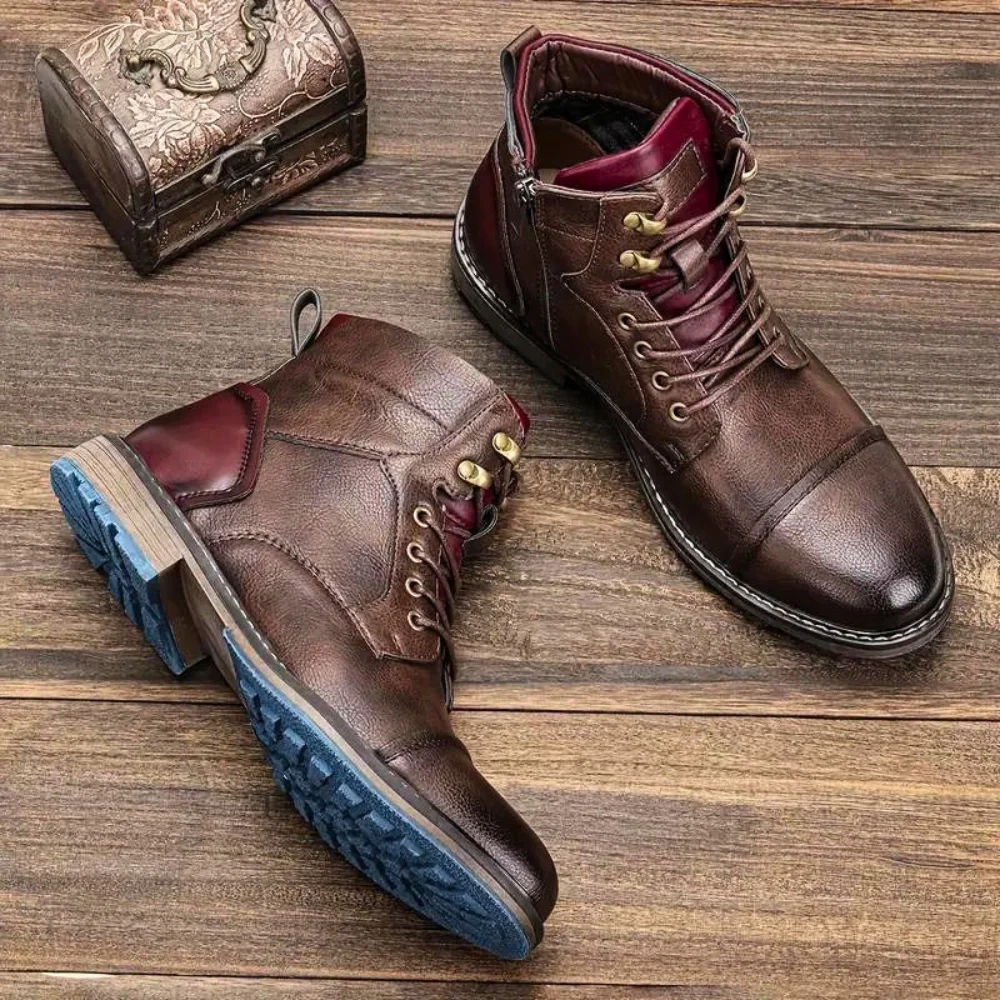 Men's Winter Boots Outdoor Durable Warm Urban Utility Style - Image 5
