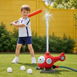 Water Sprinkler Toy Outdoor Summer Fun Playtime Activities