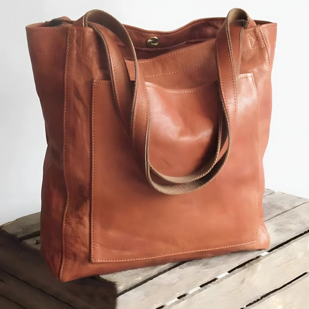 Women's Vintage Bag Everyday Tote | Fashion Handbag - Image 2